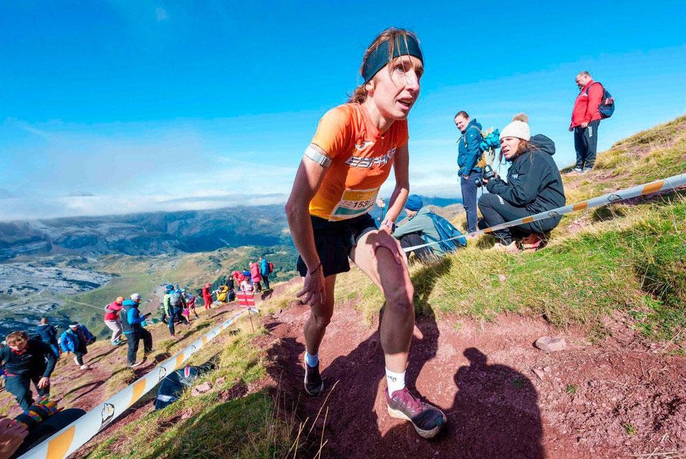 Naiara Irigoyen lidera al equipo español en el Uphill del Mundial de Canfranc